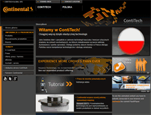Tablet Screenshot of contitech.pl